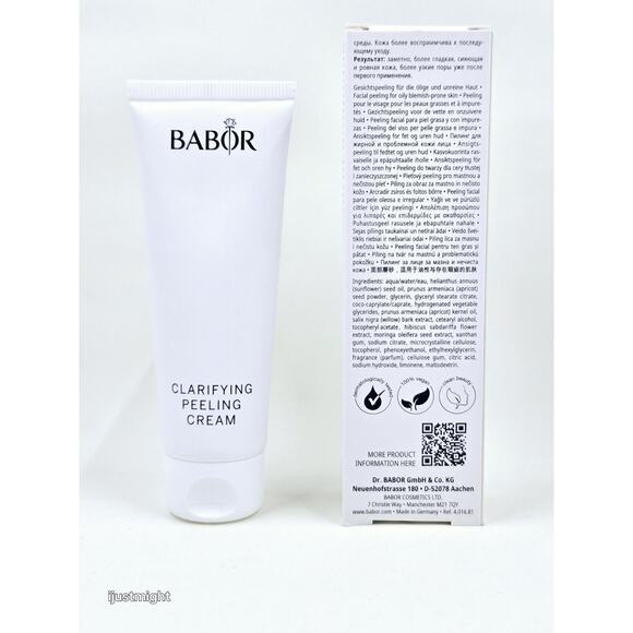 Babor Clarifying Peeling Cream 50ml / 1.69oz- Oily Acne-Prone Skin NIB - Picture 5 of 5